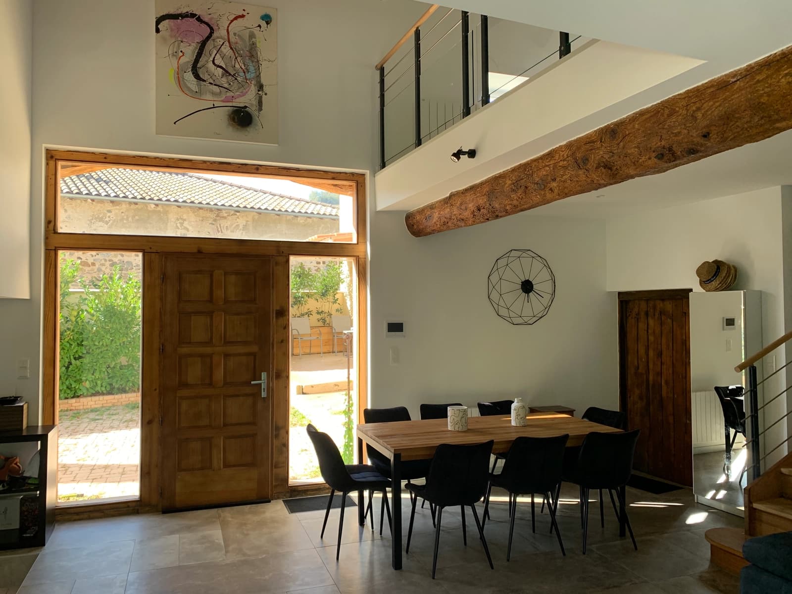Maison en pierre de taille dans le Beaujolais