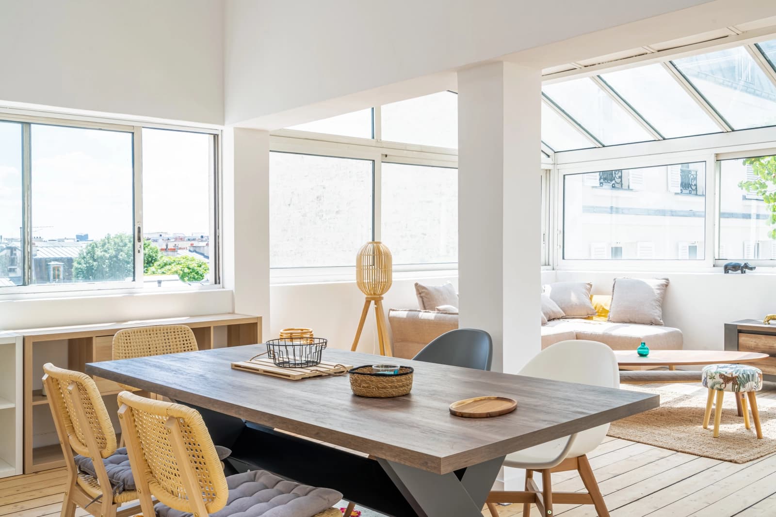 Salle de réunion dans Penthouse d'exception avec terrasse et jardin suspendu - 1