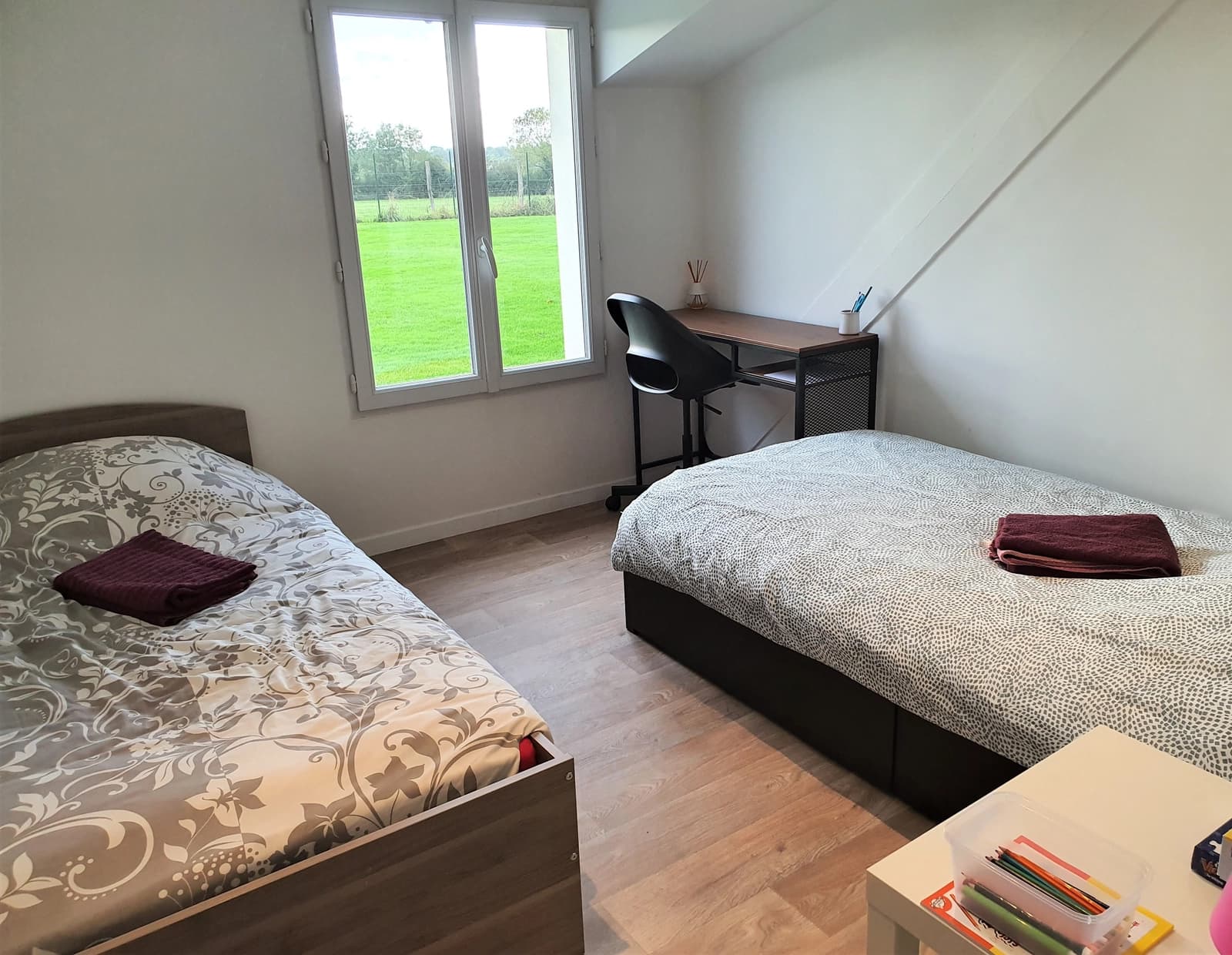 Bedroom in Magnificent property in the Normandy countryside - 1