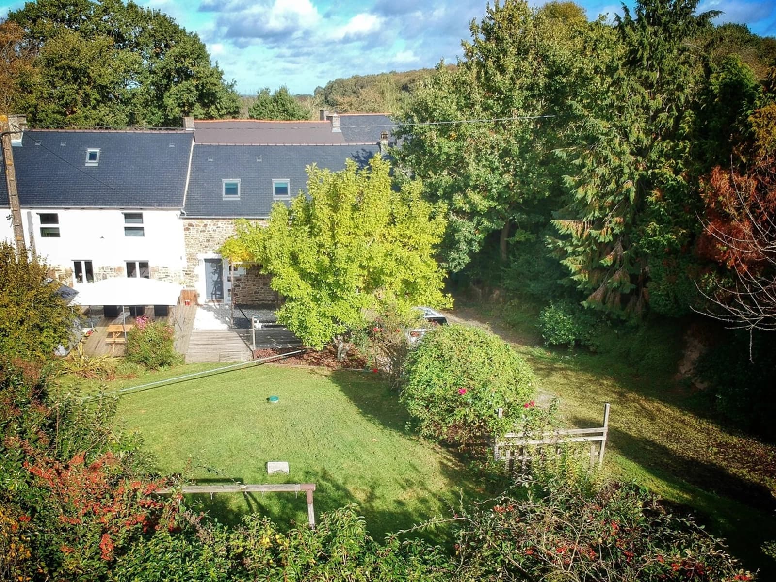 Salle de réunion dans Maison avec jardin entre Rennes et la côte malouine - 1