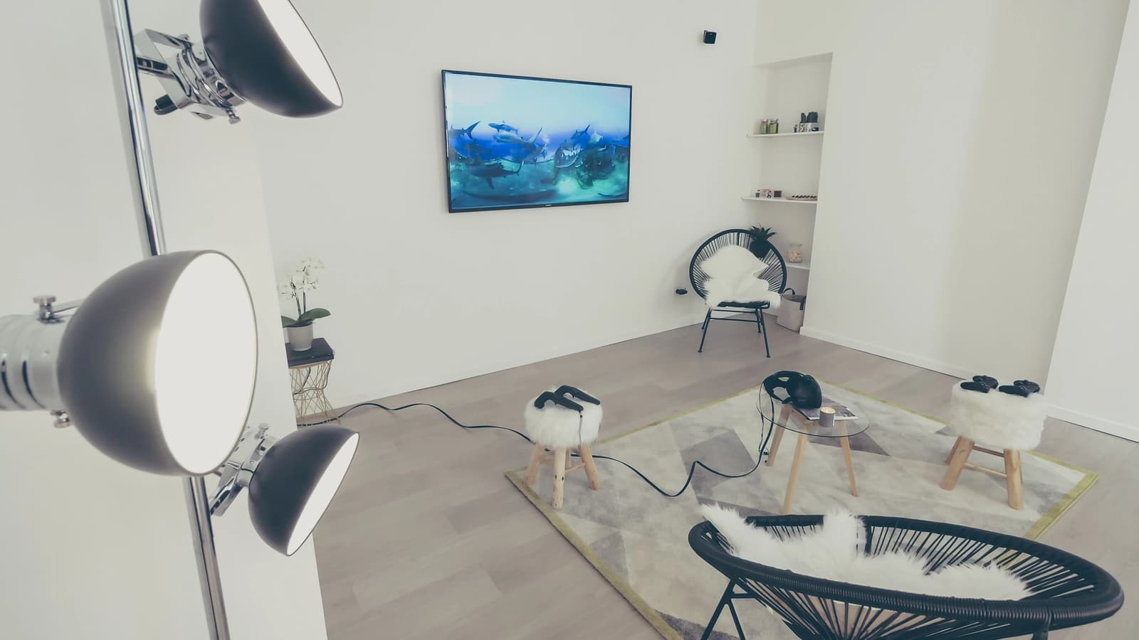 La Game Room ludique de l'appartement moderne