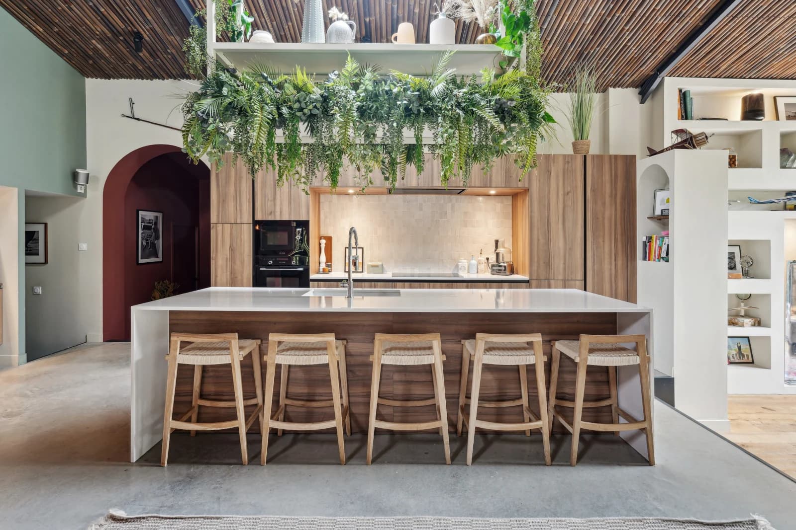 Espace Maison style balinais avec jardin luxuriant - 2