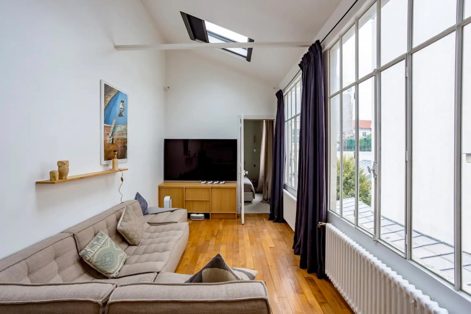 Living room in Loft on the roofs of the marsh - 1