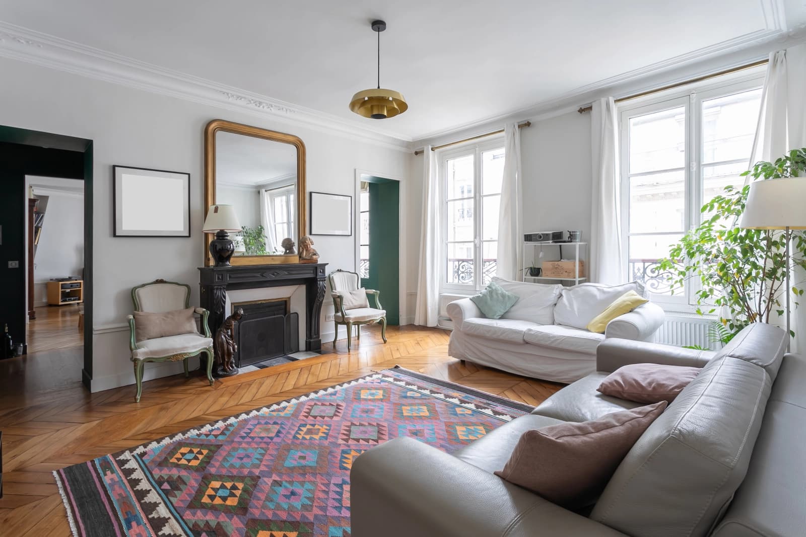 Espace Haussmannien lumineux et contemporain - 3