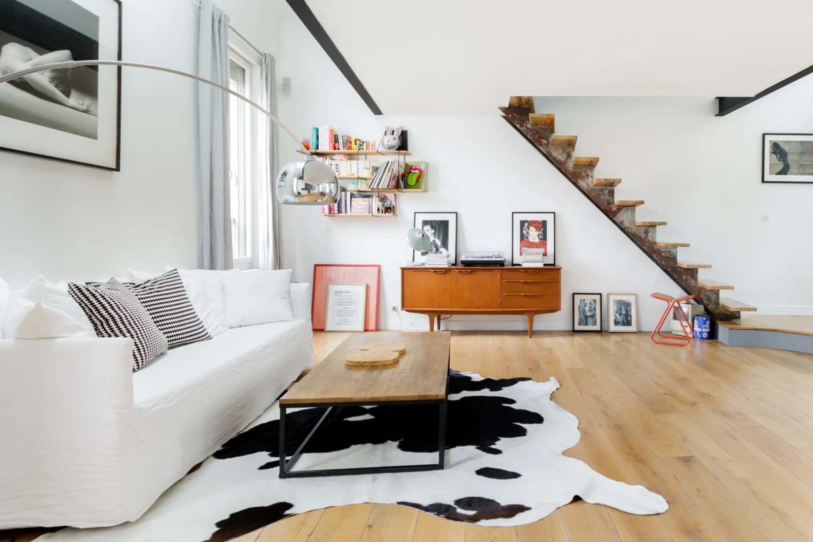 Salon dans Triplex aux portes de Roland-Garros, esprit loft unique - 0