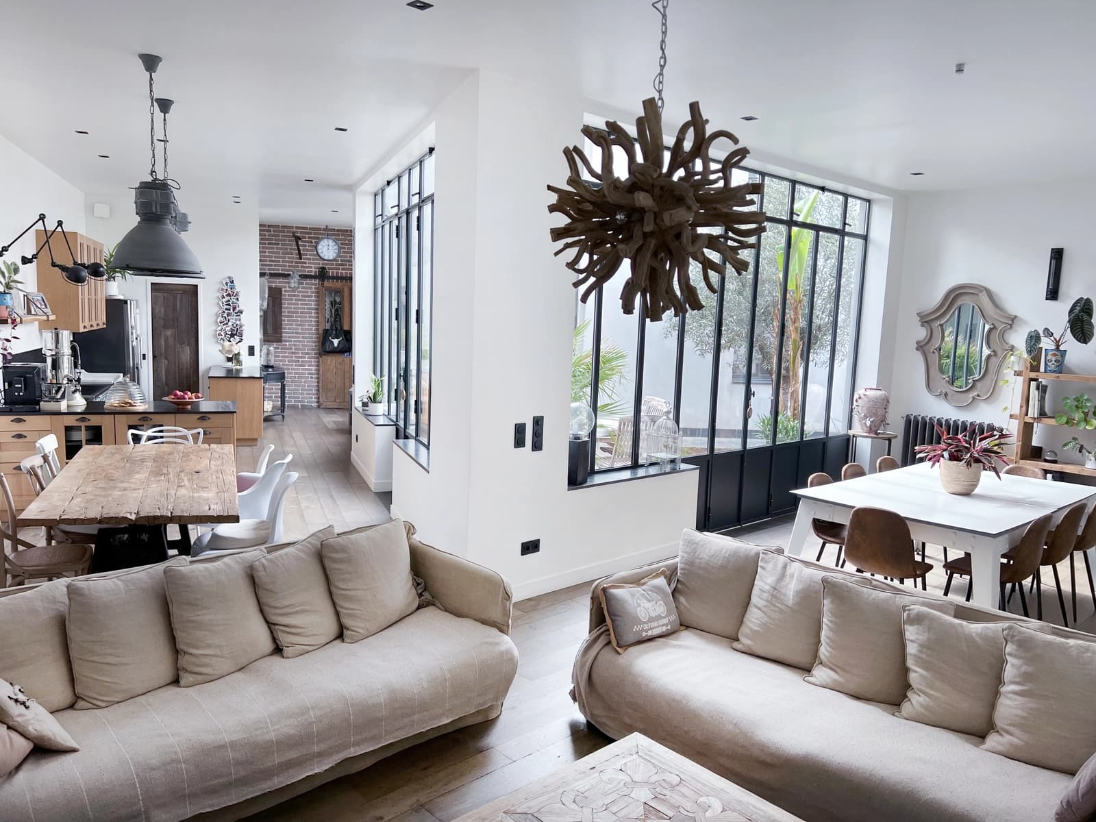 Living room in Charming loft-style house - 1