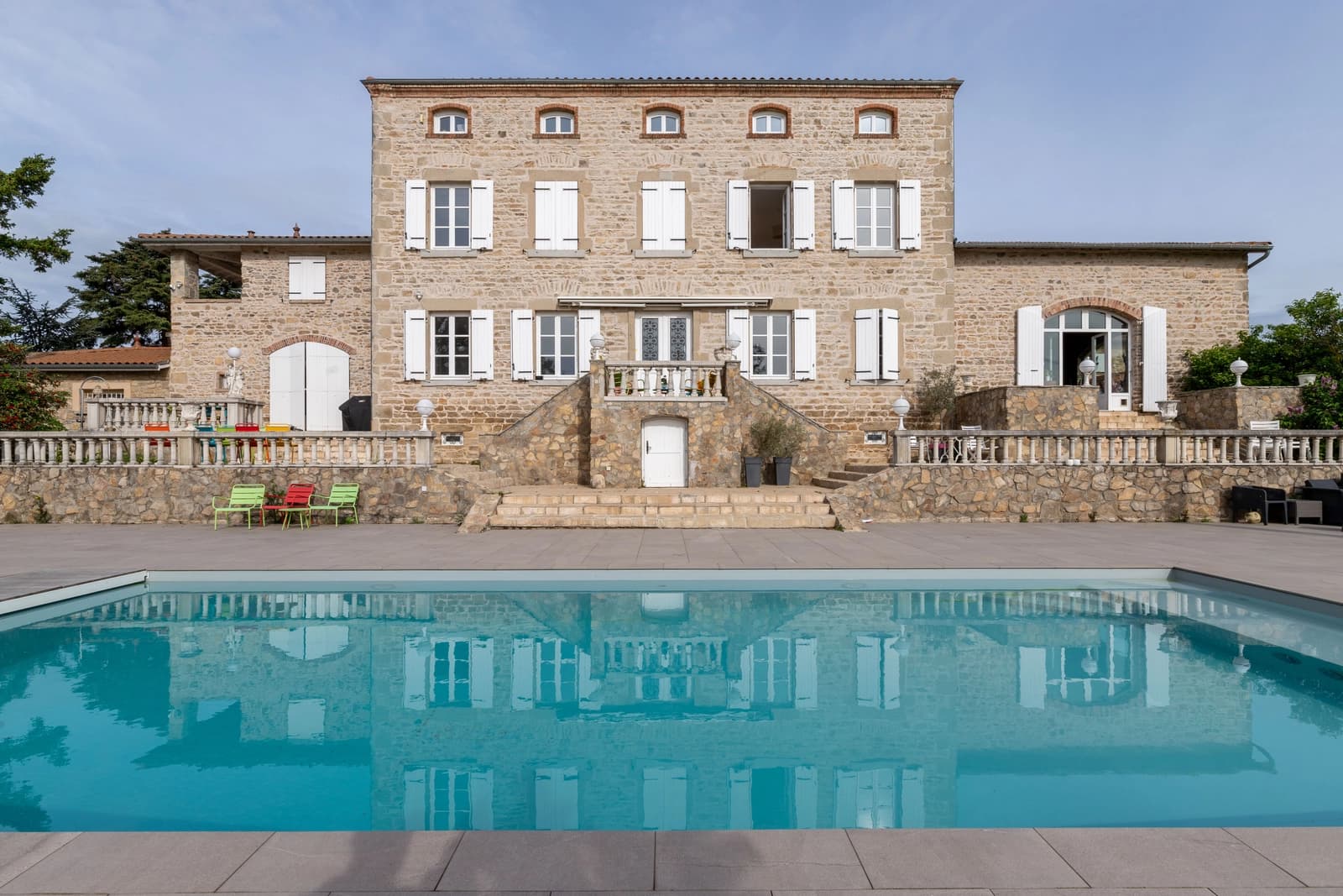 Meeting room in Mansion in the heart of the Lyonnais mountains - 1