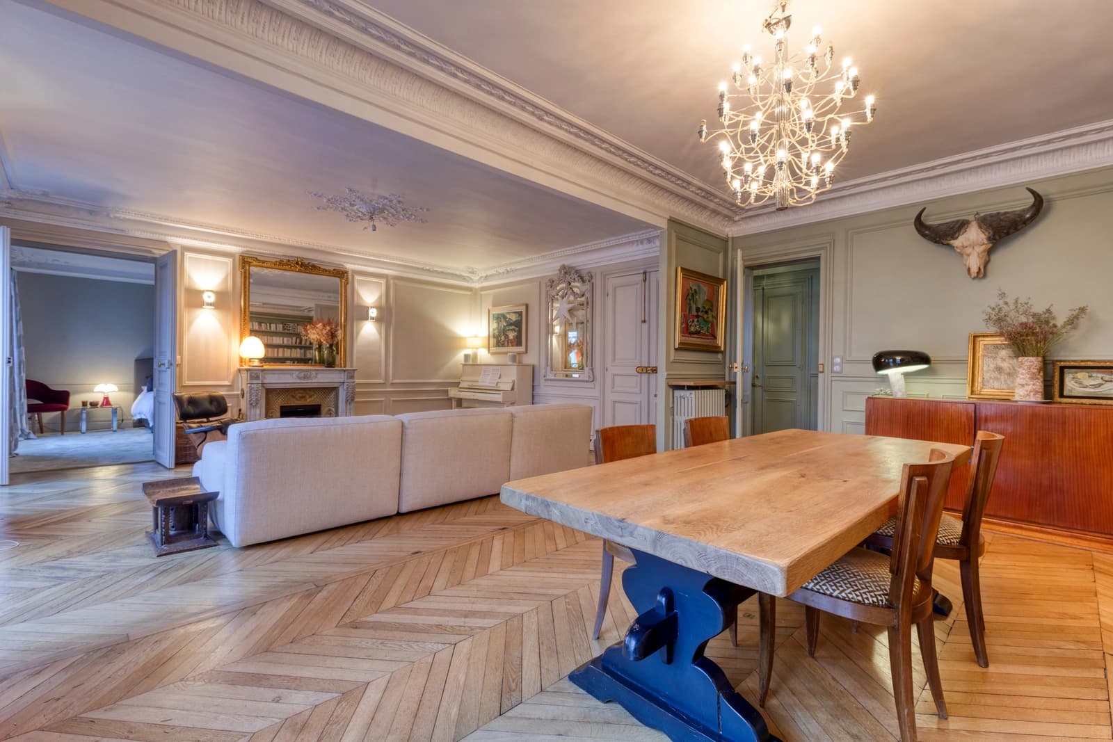 Space Contemporary Haussmanian apartment - 0