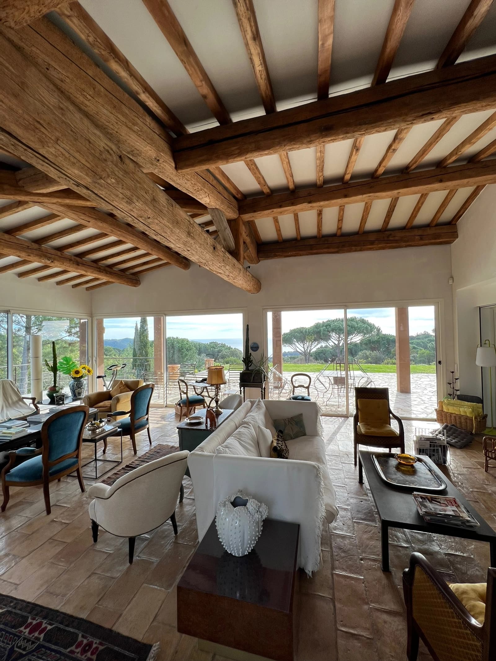 Salle de réunion dans Près de St-Tropez: villa sublime avec piscine privée - 1