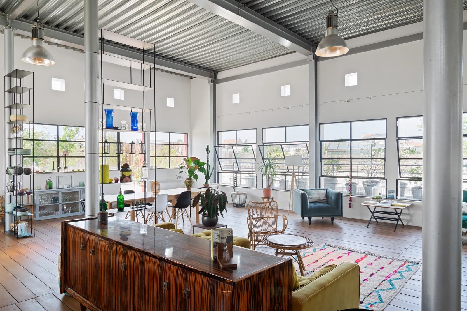 Salle de réunion dans Loft spacieux avec un grand rooftop et vue imprenable - 1