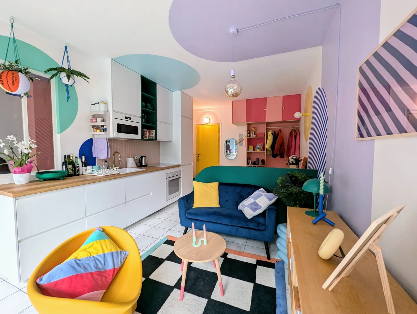 Space Colorful Parisian studio with garden - 0