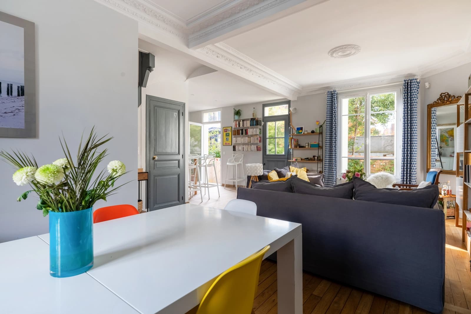 Meeting room in House 120m² Colombes - 1