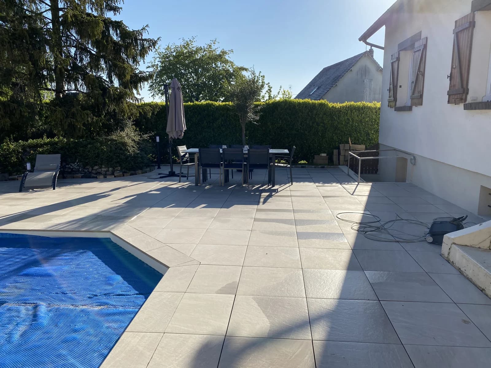 Meeting room in House with swimming pool & pétanque court - 1