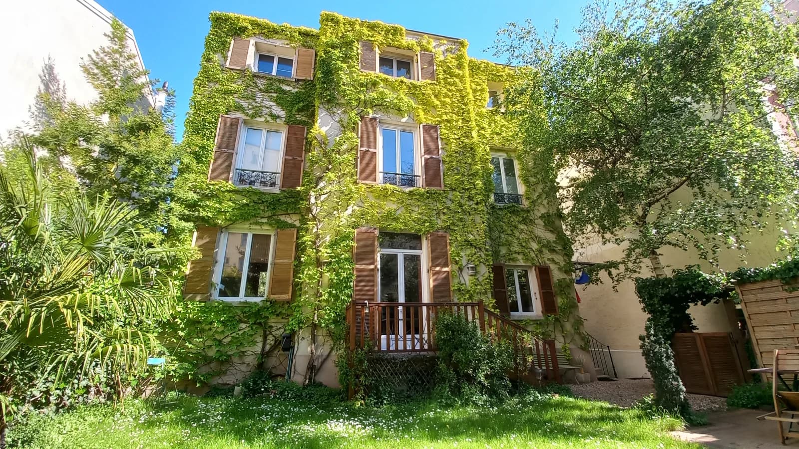 Espace La Maison d'Alexandra, son allée privative et son jardin paisible, à Asnières - 4