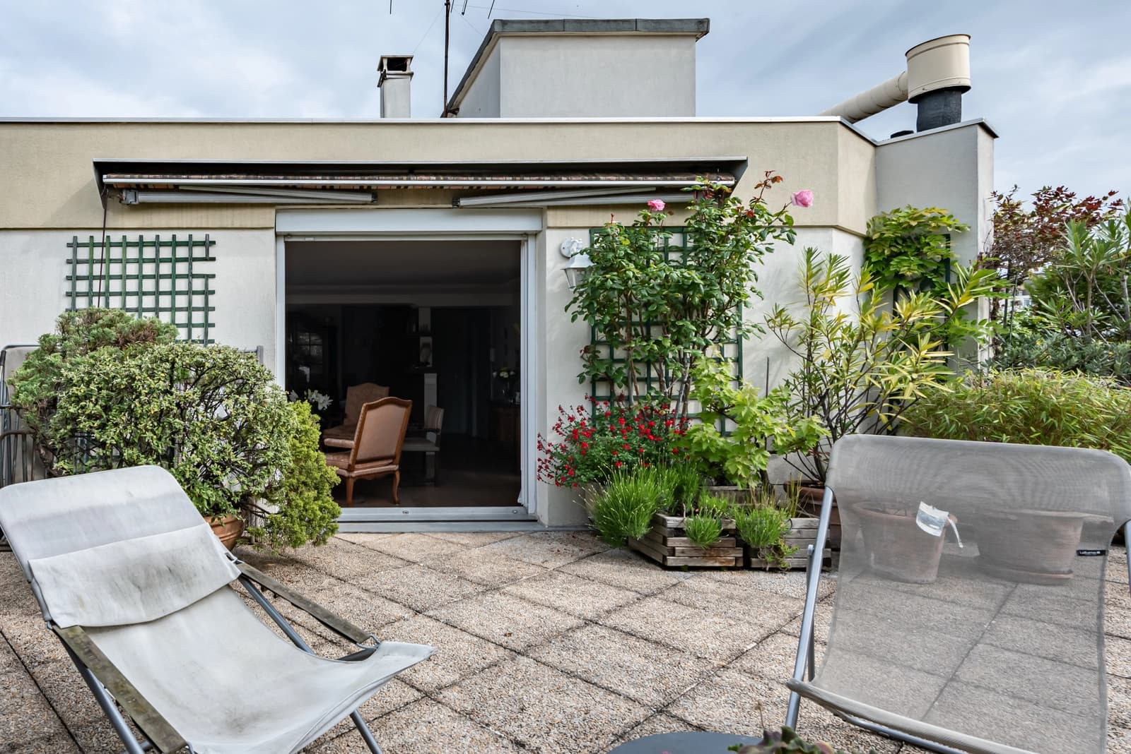 Salle de réunion dans Terrasse arborée de 80m² de plain-pied, très agréable - 1