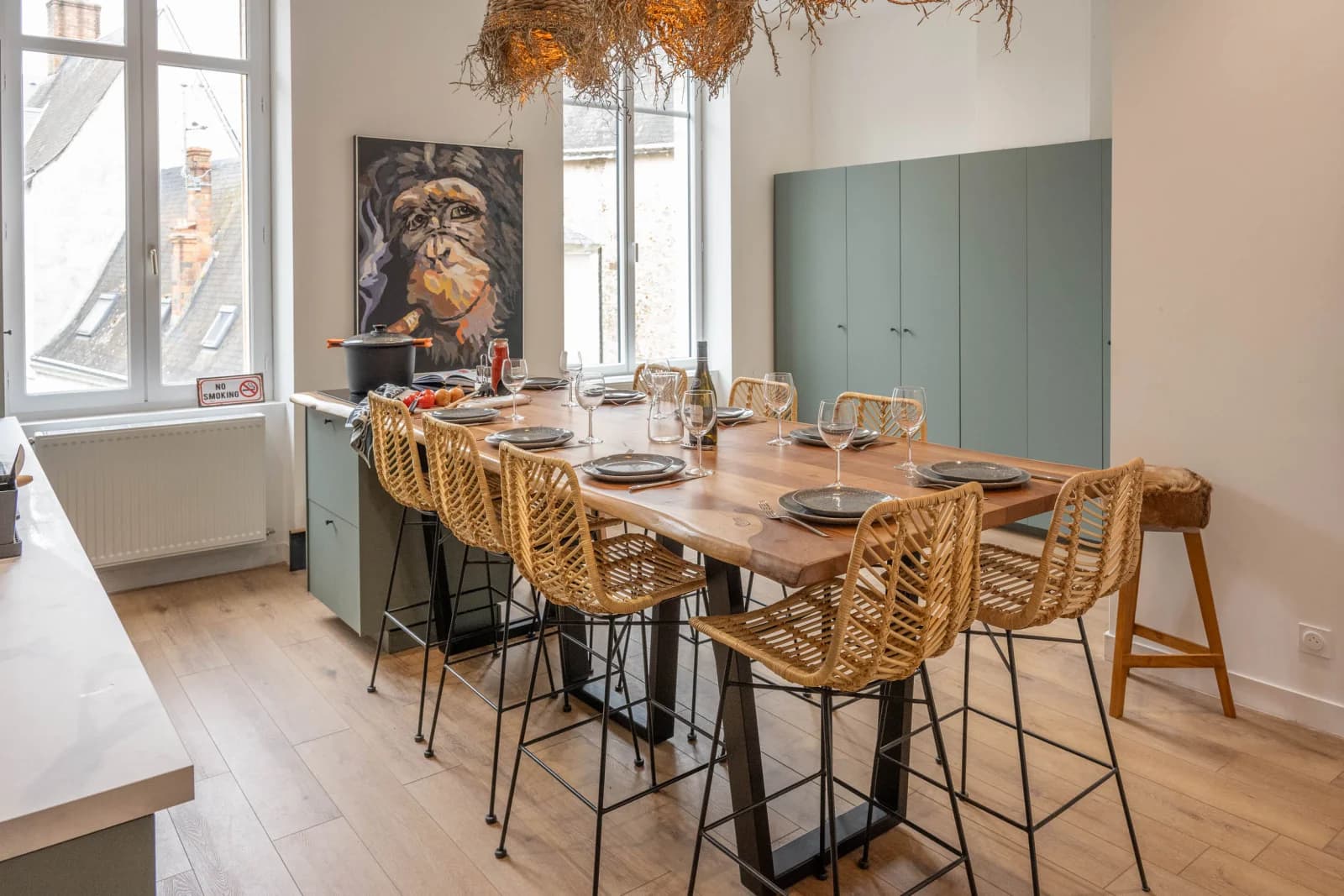 Espace Spacieux et élégant appartement avec terrasse - 2