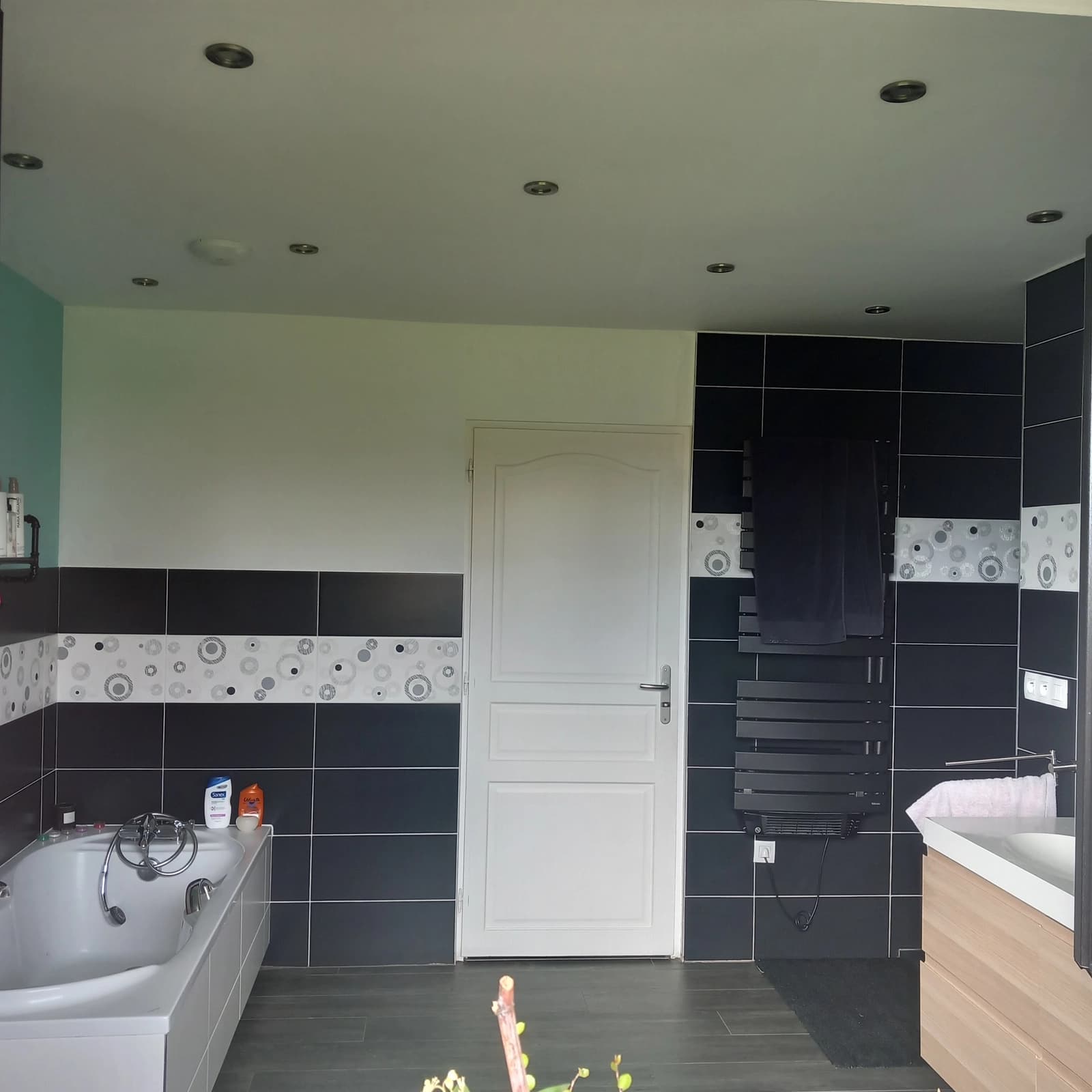Salle de bain dans Beaux volumes lumineux, jardin, face à la gare - 1