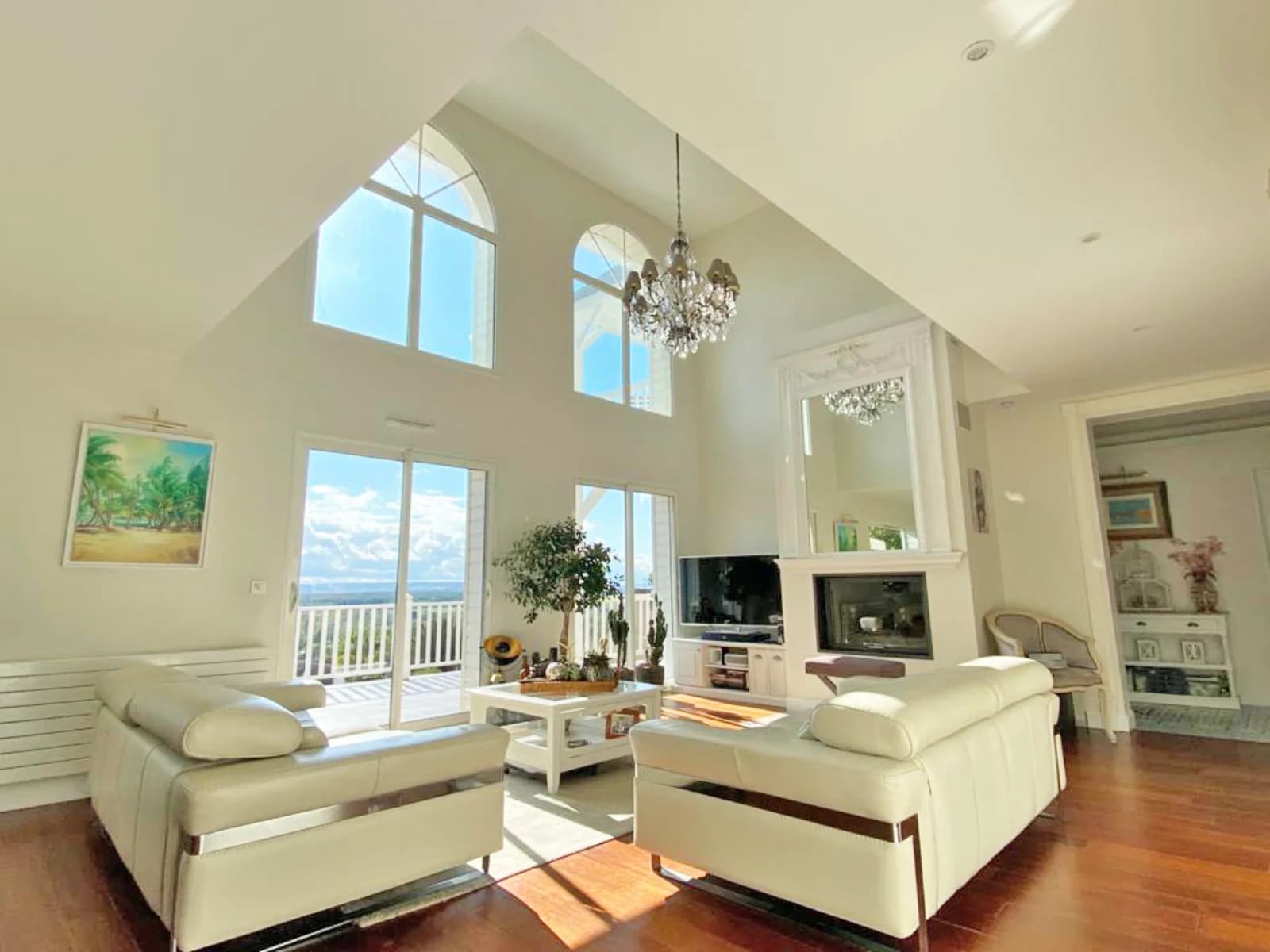 Salon dans Maison Style Louisiane - 1