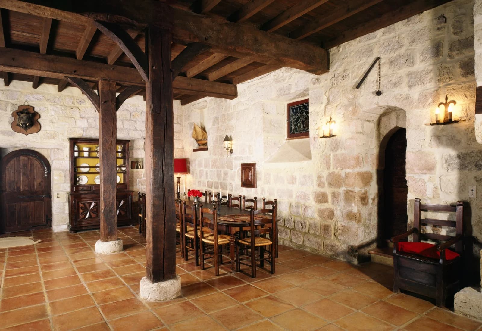 Salle de réunion dans Joyau médiéval: un château d'une rare authenticité - 1