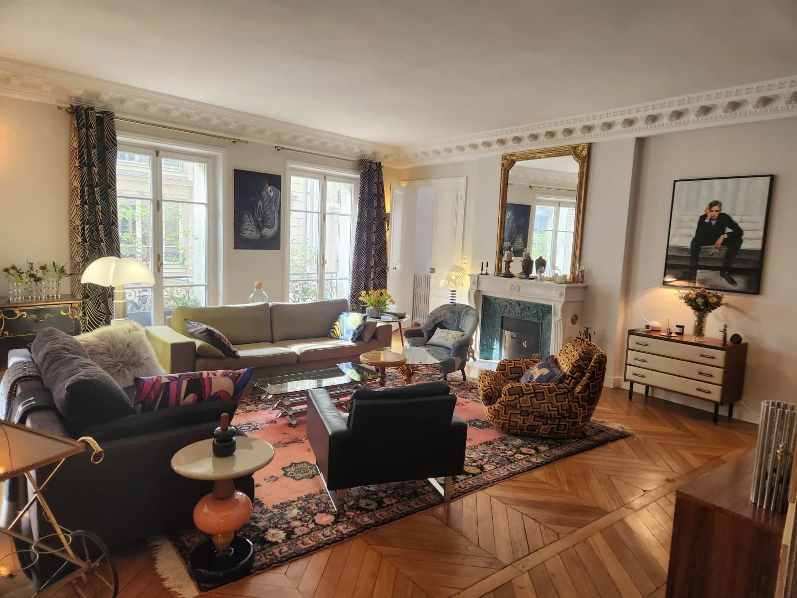 Espace Élégant Appartement Haussmannien de caractère _ Charme et Modernité dans le cœur du 9ème arrondissement  - 2