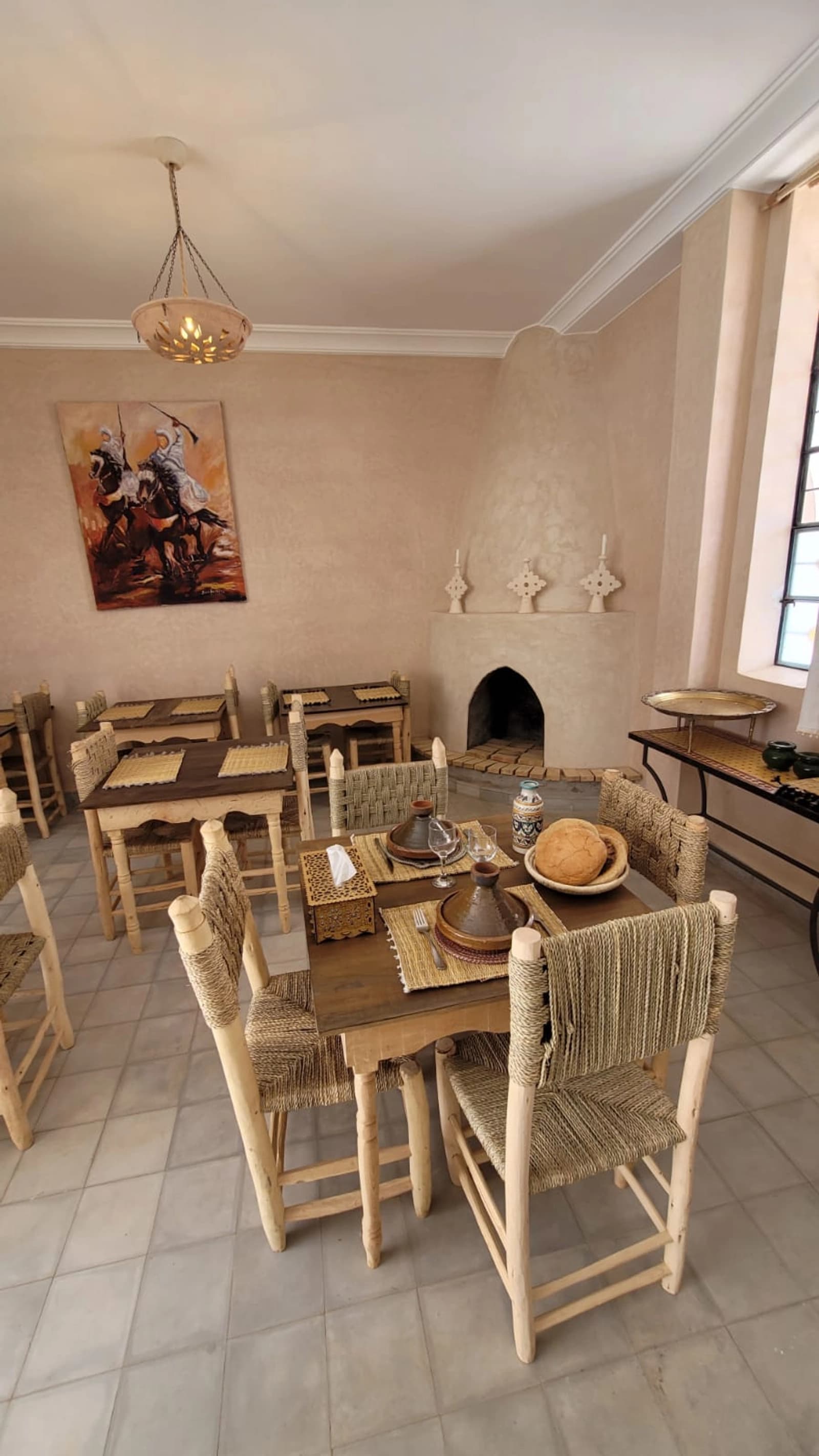 Salle de réunion dans Magnifique riad traditionnel avec sa piscine - 1