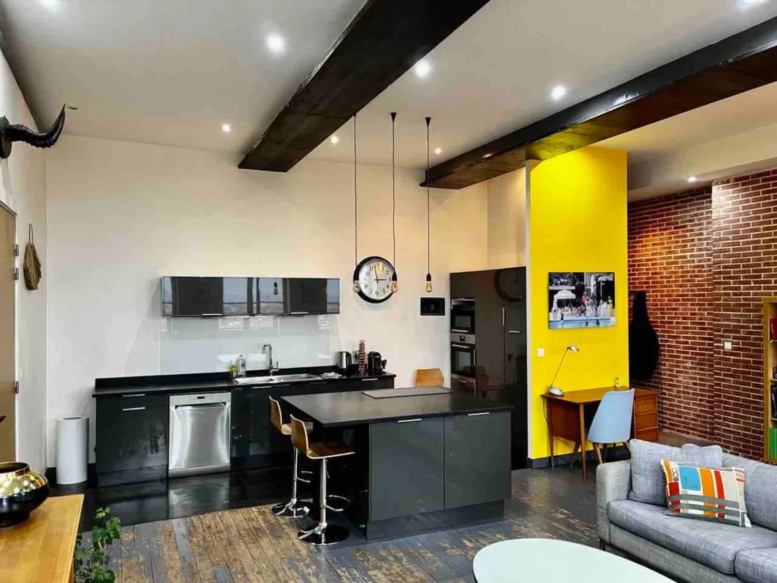 Espace Loft offrant une vue panoramique et imprenable sur Lyon - 1