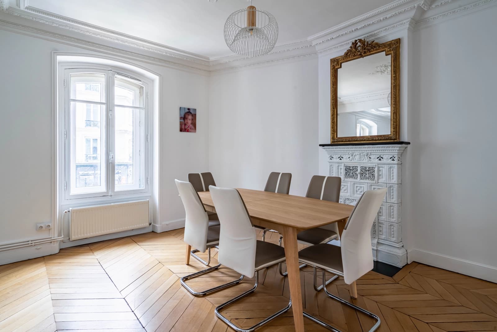 Meeting room in Beautiful Haussmannian apartment (3D visit) - 0
