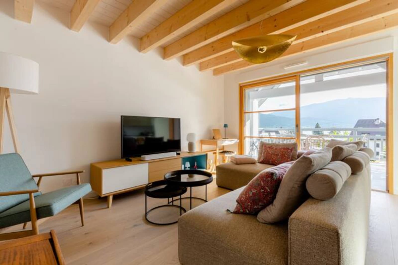 Salon dans Talloires: duplex avec panorama lac et montagnes - 1