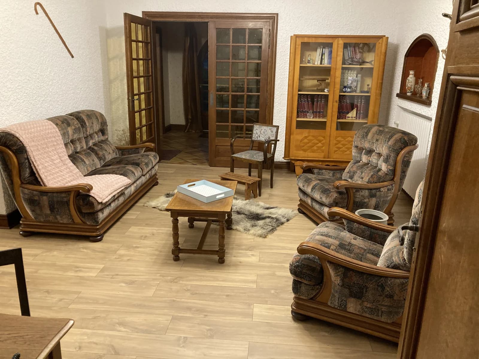 Living room in Large atypical house with tower - 1