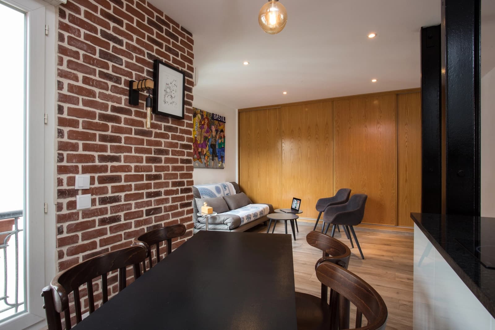 Living room in Apartment in Faidherbe village - 1