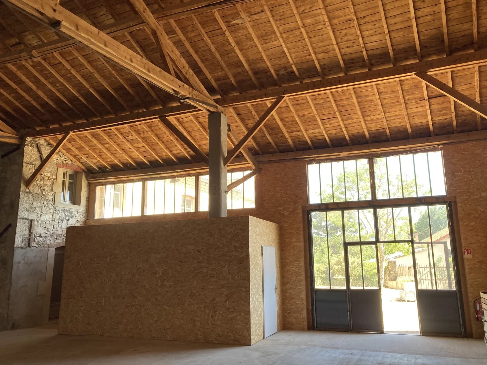 Meeting room in Barn 300m² old wooden framework - 1