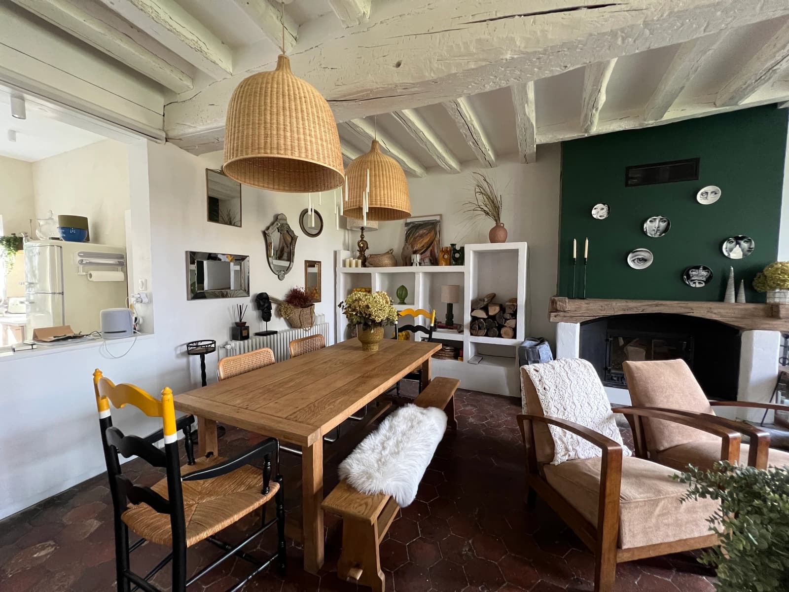 Maison de campagne avec vue sur l’Yonne