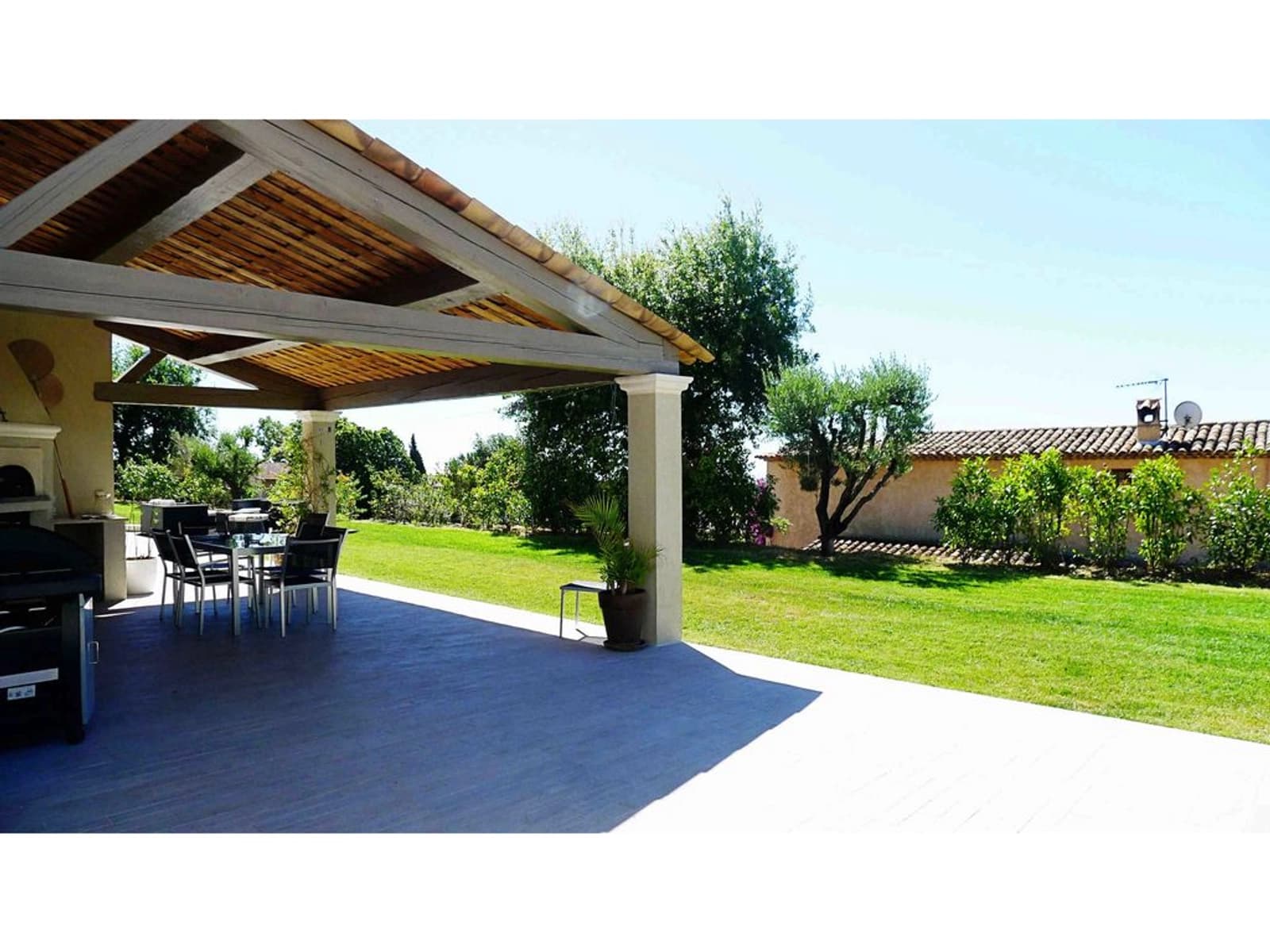Salle de réunion dans Villa "Espace et Intimité" avec son bassin intérieur - 1