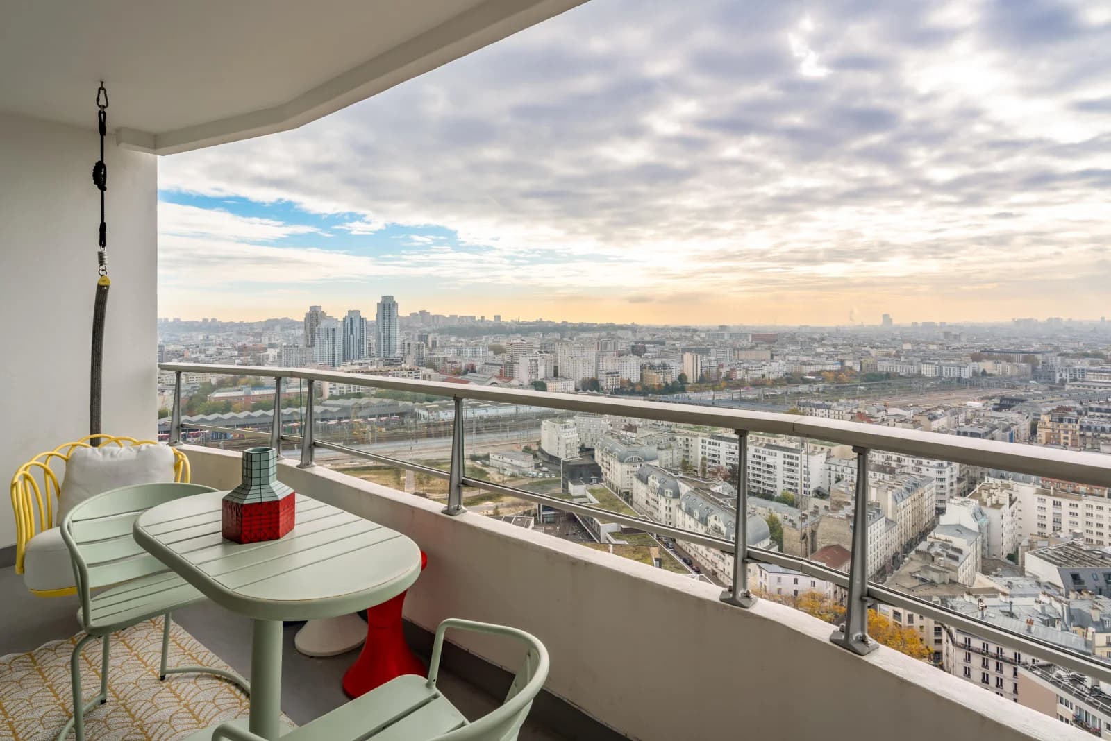 Space Panoramic view of Paris - 3