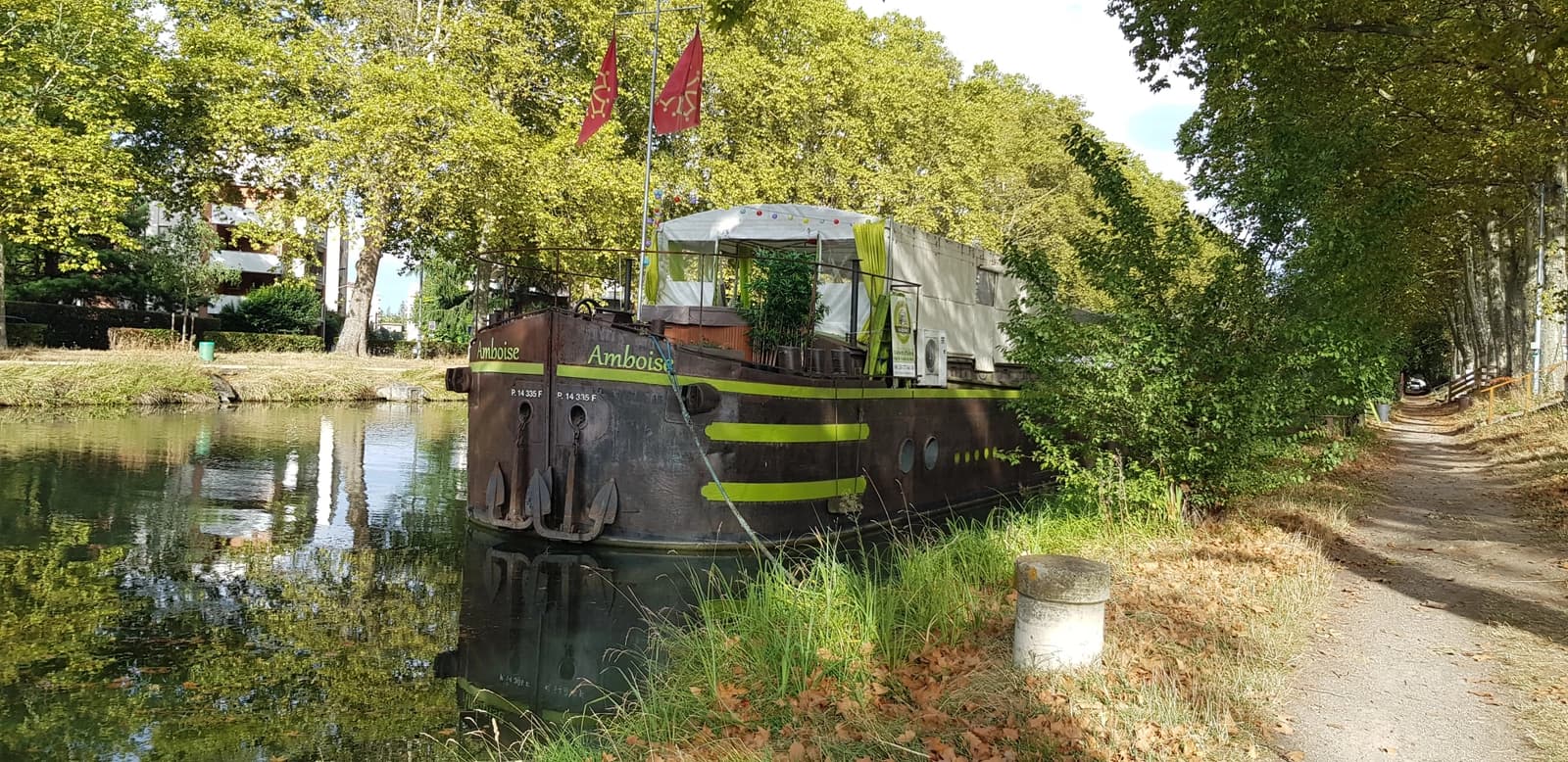 Salle de réunion dans Superbe péniche au design élégant et grand confort - 1