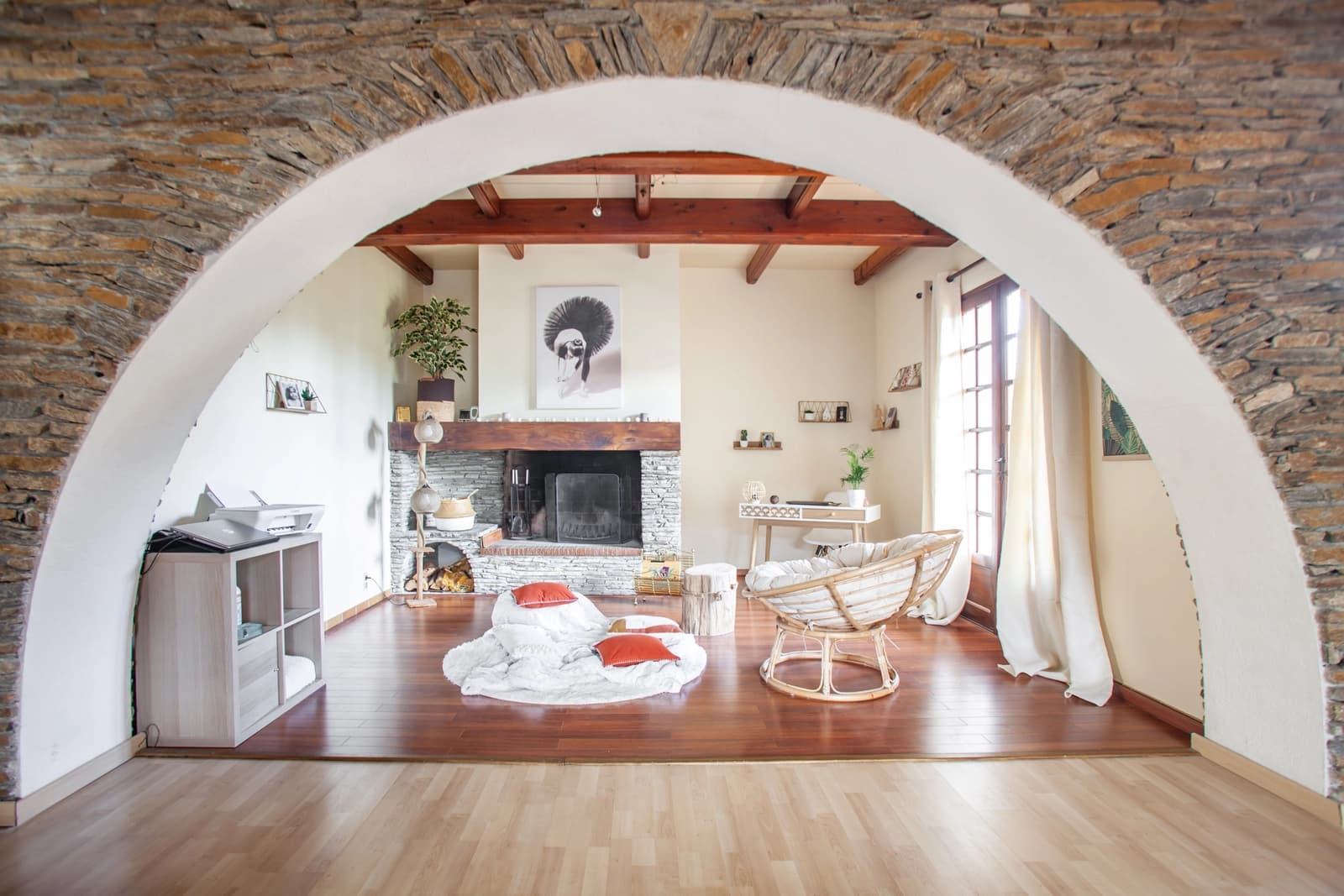 Salle de réunion dans Charmant et spacieux haut de villa avec vue - 1