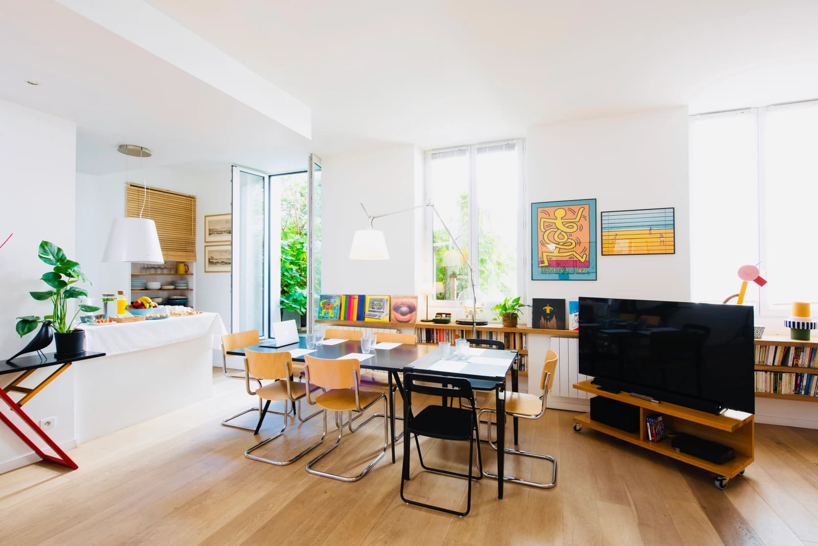 Salle de réunion dans Loft design et lumineux avec sa terrasse ensoleillée - 1