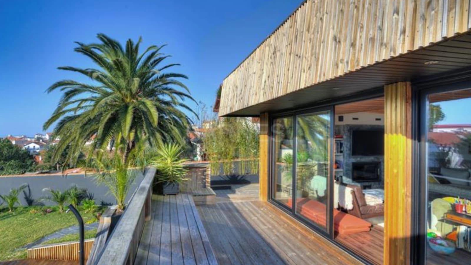 Salle de réunion dans Villa d'inspiration californienne à Biarritz - 1