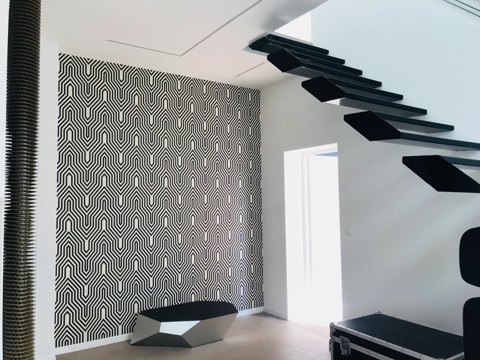 Salle de bain dans Contemporaine design aux portes de Paris - 1