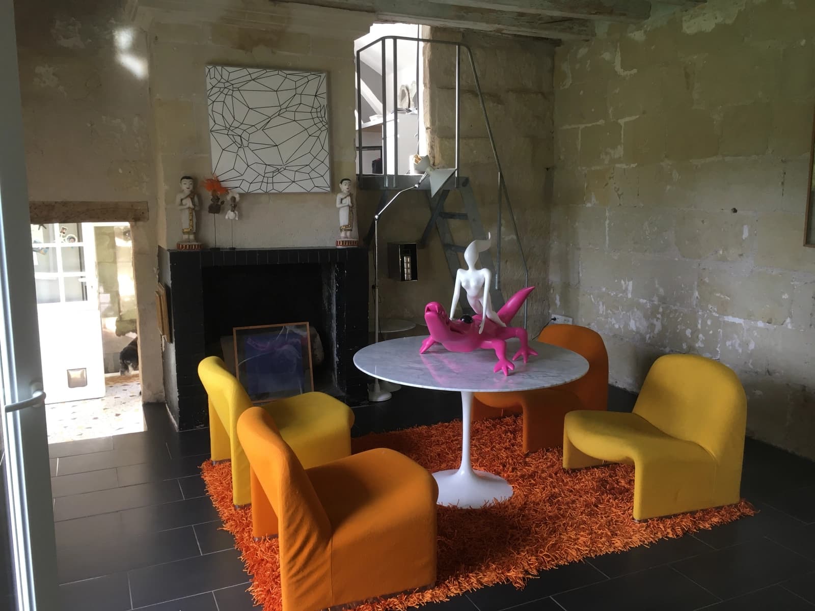 Salle de réunion dans Écrin de paix au coeur de la campagne verdoyante - 1