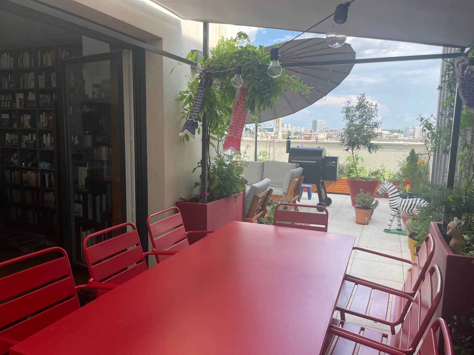 Salle de réunion dans Duplex avec une grande terrasse en rooftop, vue superbe - 1