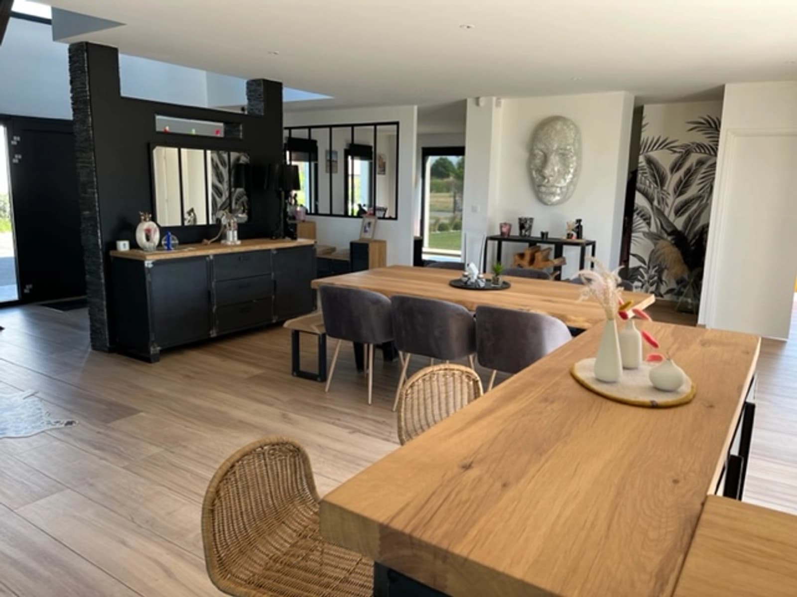 Salle de réunion dans Villa avec piscine privée et accès au golf - 1