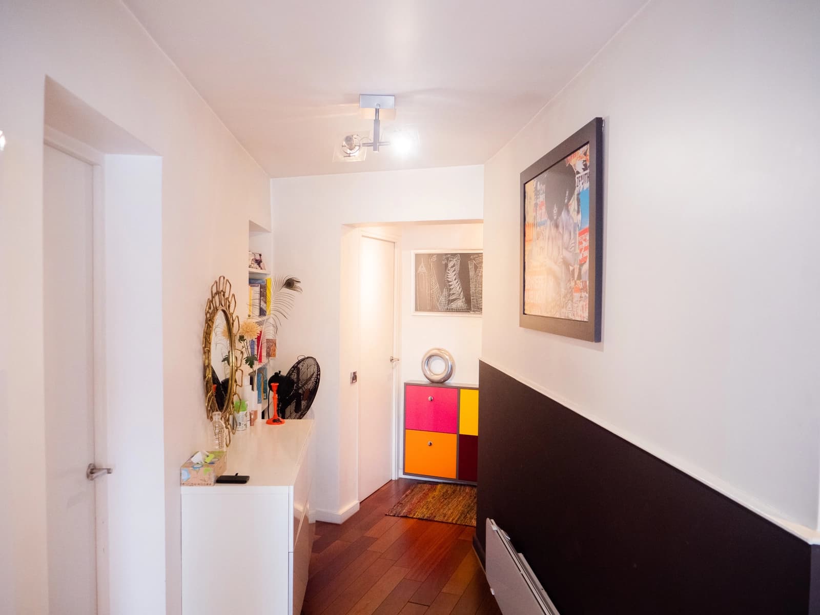 Salon dans Appartement parisien avec un panorama exceptionnel - 1