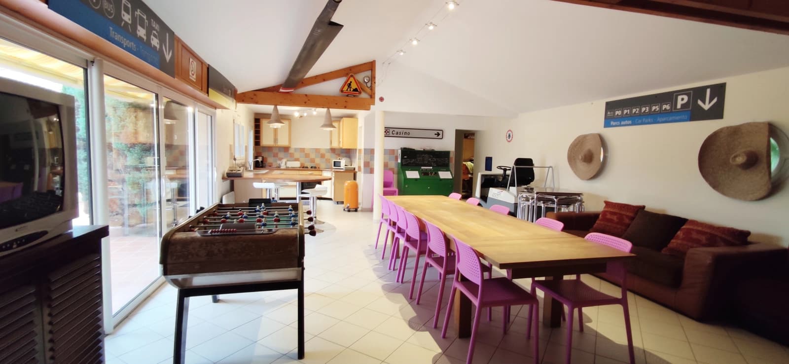 Space House with a Helicopter in the Living Room - 1