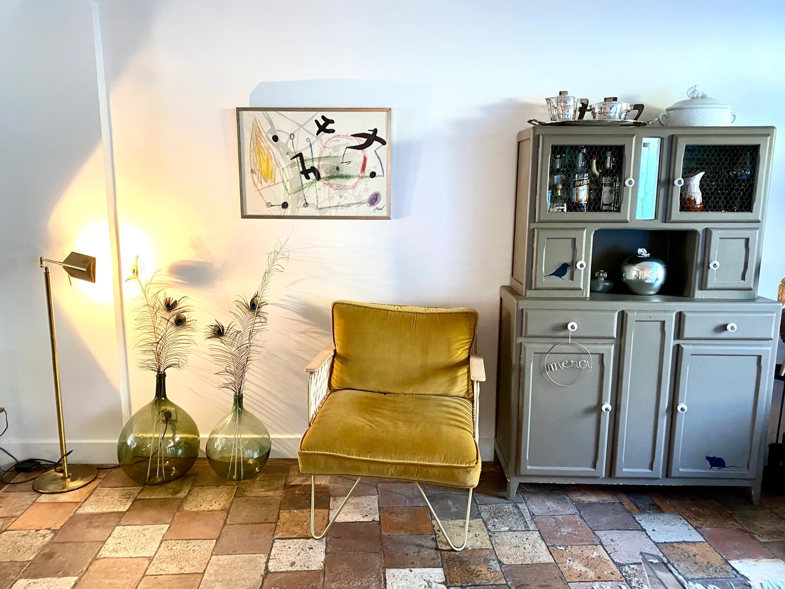Salon dans Jolie maison de village au charme pittoresque - 1