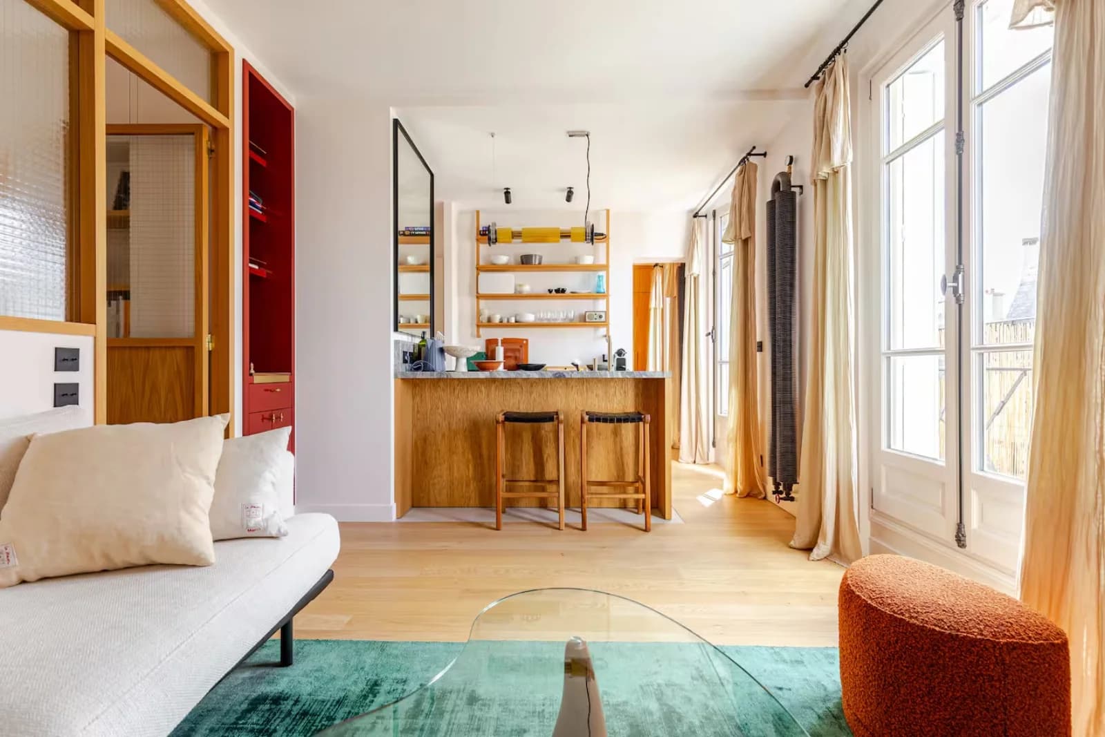 Space Flat with Balcony  - 2