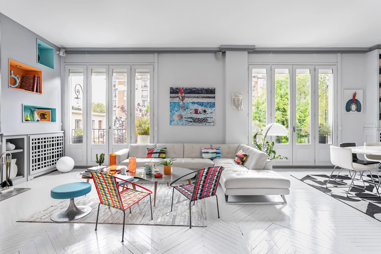 Maison contemporaine avec rooftop