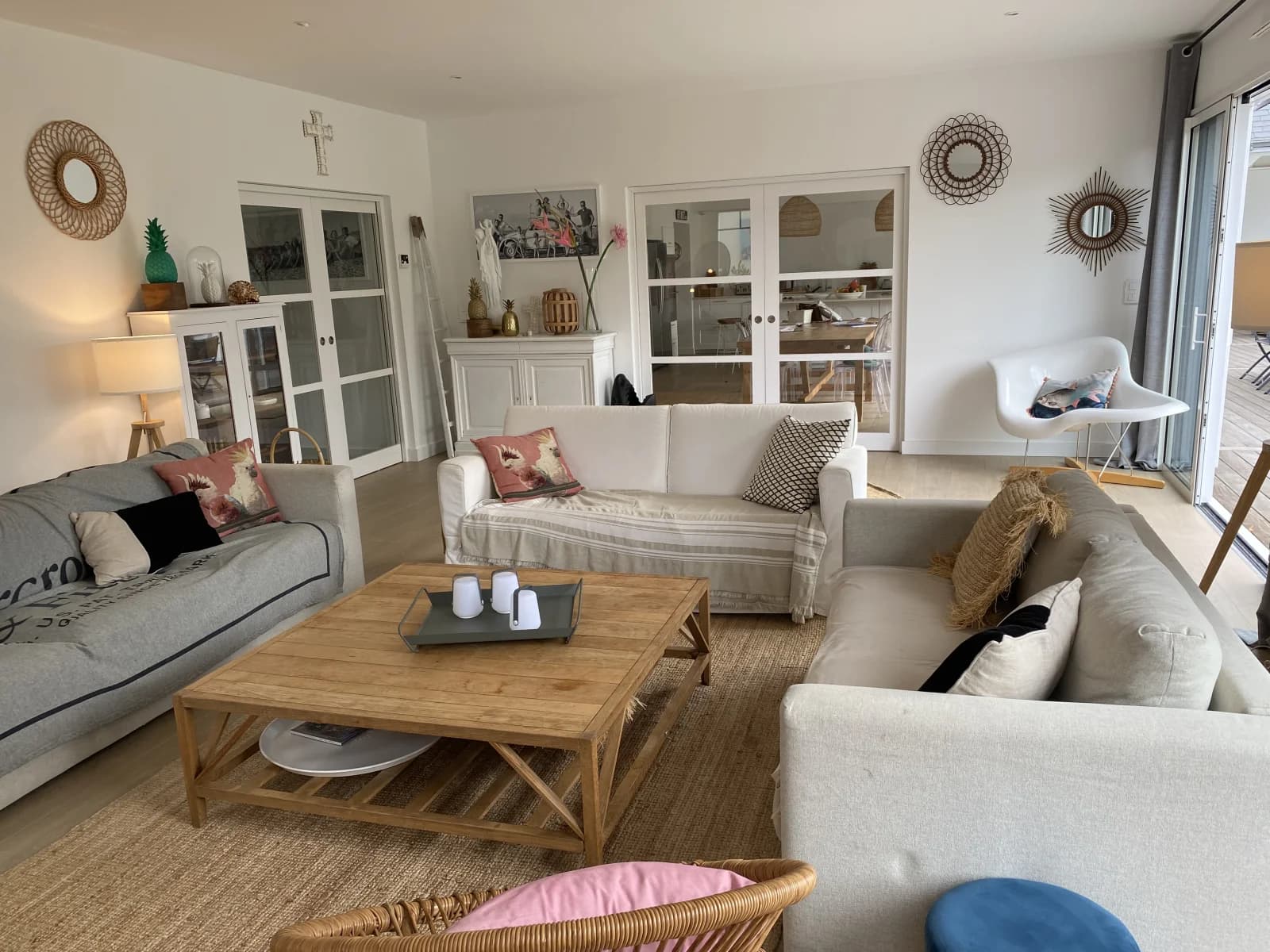 Salon dans Qui-West: maison de plage près de La Baule - 1