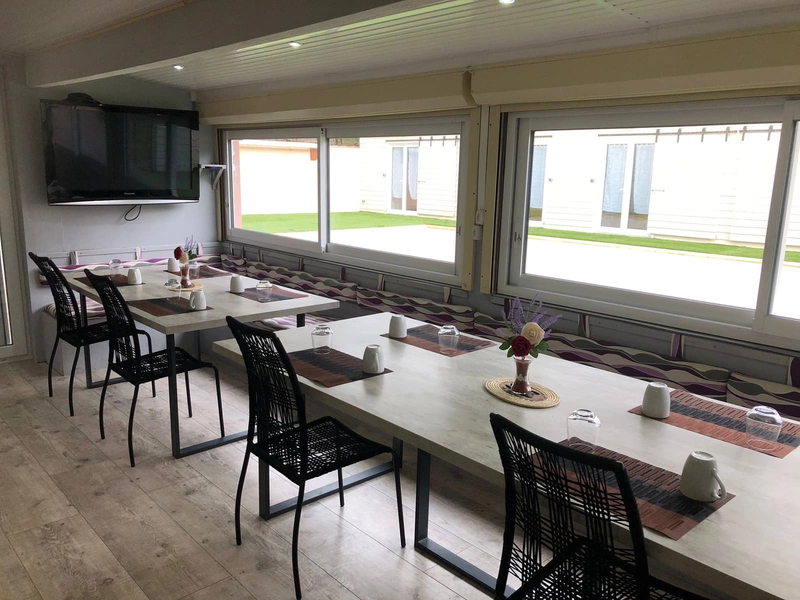 Salle de réunion dans Villa avec Piscine, Spa, Sauna, près de l'Océan - 1