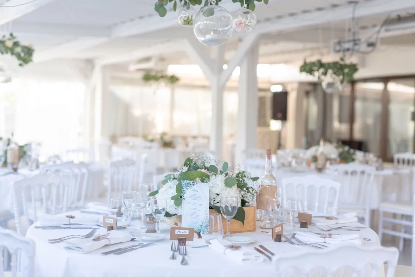 Salle élégante dans un bel hôtel